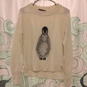 VTG French Connection Mohair Wool Blend Sweater